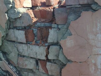 Разрушение дымохода 